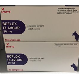 BOFLOX FLAVOUR 12 CPR 80 MG