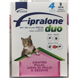 FIPRALONE DUO GATTO 4 PIP ROSA