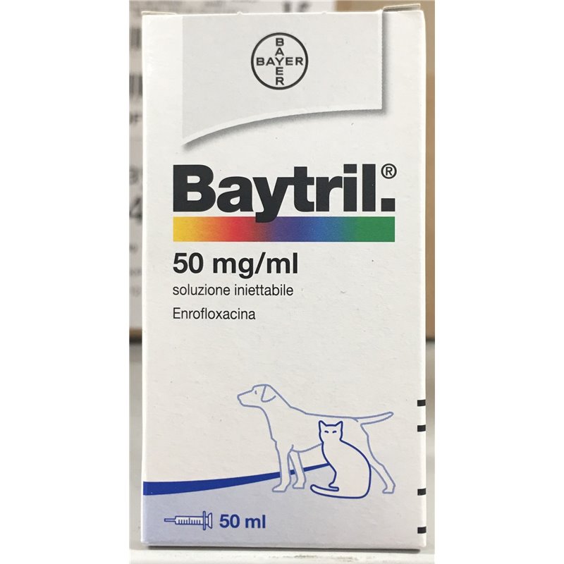 BAYTRIL INIET. 5% FL 50 ML BAYTRIL INIET. 5% FL 50 ML