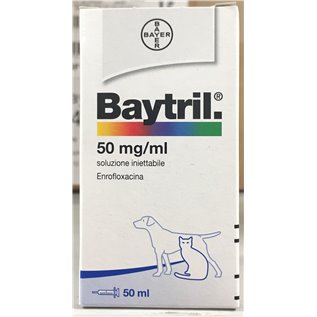BAYTRIL INIET. 5% FL 50 ML