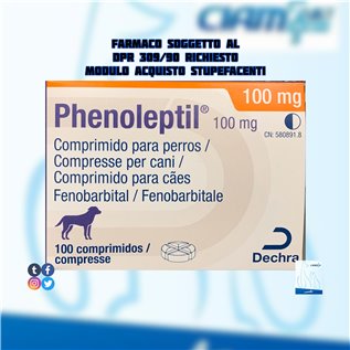 PHENOLEPTIL 100 CPR 25 MG