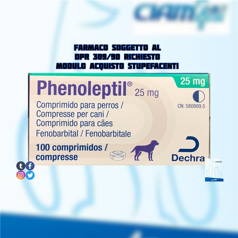 PHENOLEPTIL 100 CPR 100 MG PHENOLEPTIL 100 CPR 100 MG