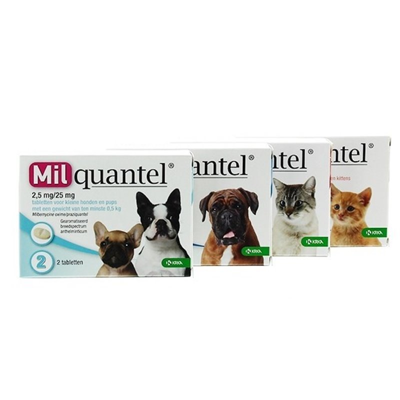 MILQUANTEL 48 CPR 2,5 MG+25 MG CANI