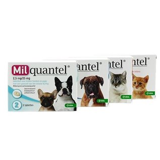 MILQUANTEL 48 CPR 12,5 MG+125 MG CANI