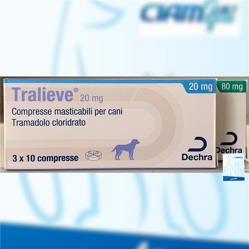 TRALIEVE 30 CPR 80 MG