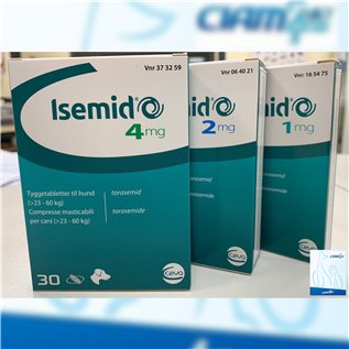 ISEMID 30 CPR MAST 1 MG CANI