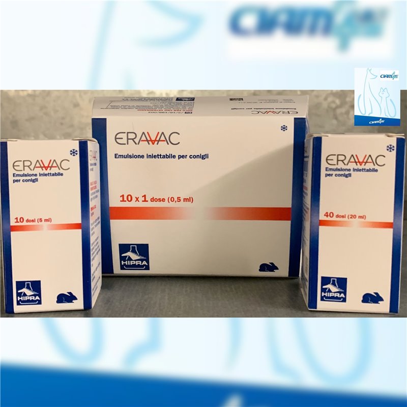 ERAVAC 10 FL 1 DS 0,5ML F ERAVAC 10 FL 1 DS 0,5ML F