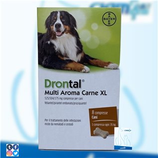 DRONTAL MULTI AR CARNE XL 8 CPR