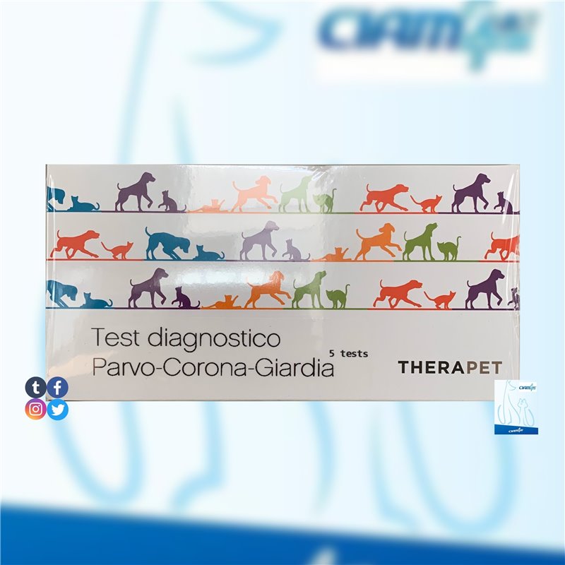 THERATEST PARVO-CORONA-GIARDIA 5 TEST THERATEST PARVO-CORONA-GIARDIA 5 TEST