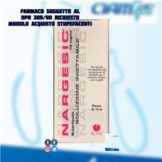 NARGESIC INIET FL 10 ML 10 MG/ML