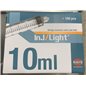 SIRINGA INJ-LIGHT 10ml LL 100PZ NO AGO SIRINGA INJ-LIGHT 10ml LL 100PZ NO AGO