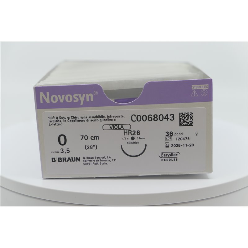 NOVOSYN VIOLA 0 (3,5) 70CM HR26 1PZ