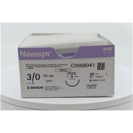 NOVOSYN VIOLA 3/0 (2) 70CM HR26 1PZ