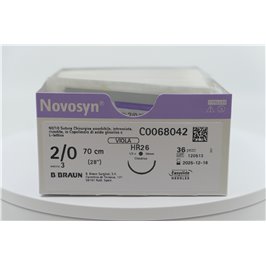 NOVOSYN VIOLA 2/0 (3) 70CM HR26 1PZ