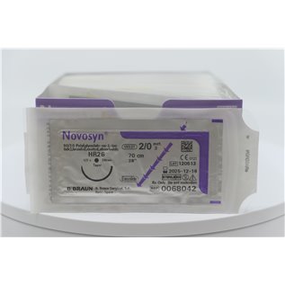 NOVOSYN VIOLA 2/0 (3) 70CM HR26 1PZ