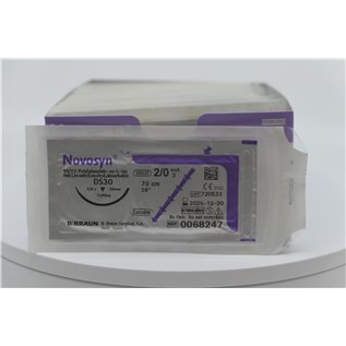 NOVOSYN VIOLA 2/0 (3) 70CM DS30 1PZ