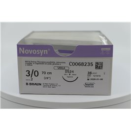 NOVOSYN VIOLA 3/0 (2) 70CM DS24 1PZ