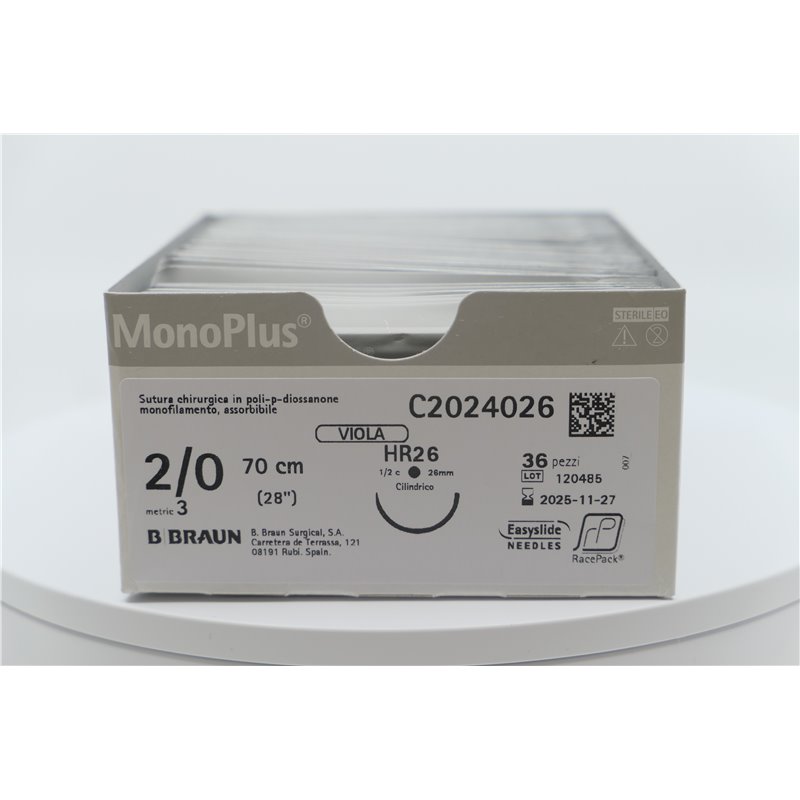 MONOPLUS VIOLA 2/0 (3) 70CM HR26 1PZ