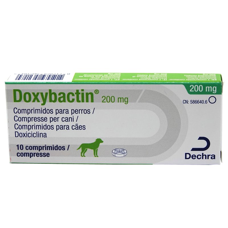 DOXYBACTIN 10 CPR 200 MG CANI DOXYBACTIN 10 CPR 200 MG CANI