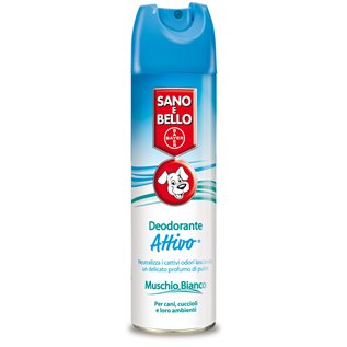 DEODORANTE ATTIVO MUSCHIO BIANCO S&B