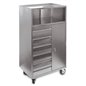 CARRELLO CON CASSETTI INOX 5007 CARRELLO CON CASSETTI INOX 5007