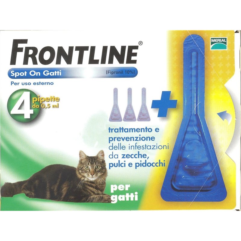 FRONTLINE SPOT ON GATTI 4 PIP FRONTLINE SPOT ON GATTI 4 PIP