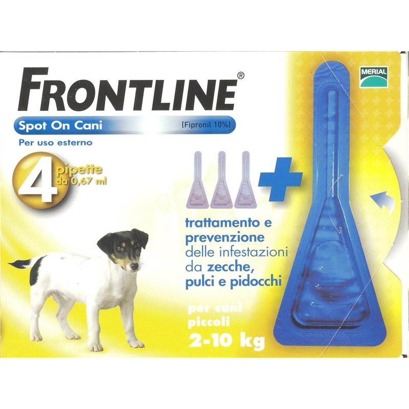 FRONTLINE SPOT ON CANI PICCOLI 4 PIP