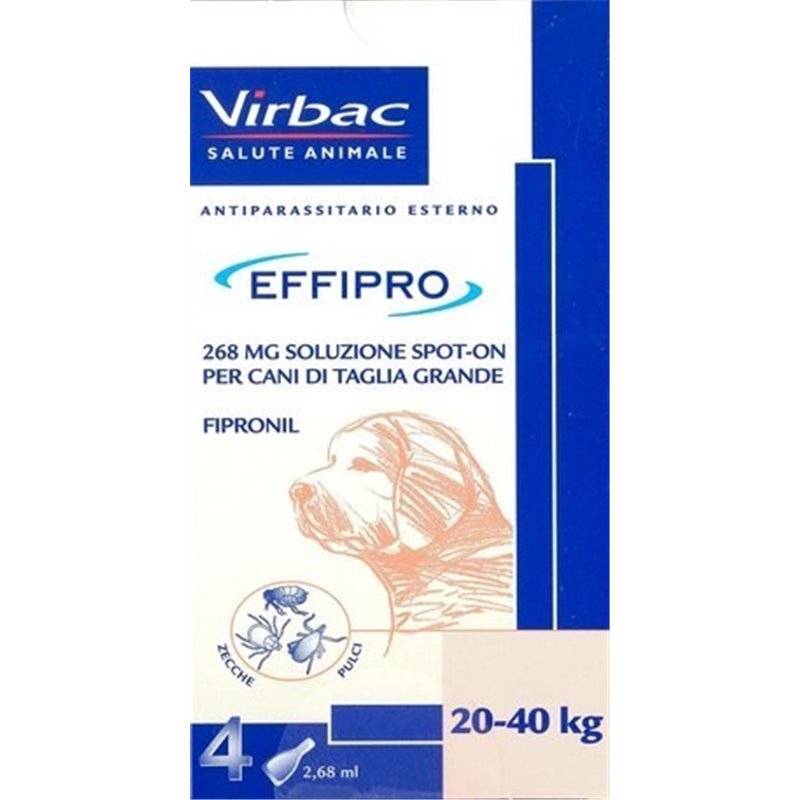 Effipro cane spot-on 268mg 20-40kg