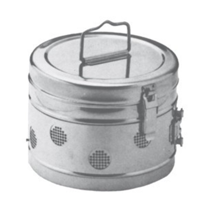 CESTELLO PER STERILIZZAZIONE SCHIMMELBUSCH DIAM 239 MM x 159 MM H. - LINEA STRUMENTI TEDESCHI