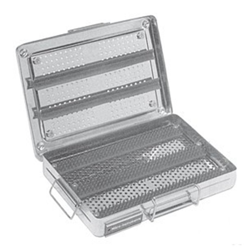 SCATOLA PER STERILIZZAZIONE A VAPORE 380 x 260 x 55 MM - LINEA FERRI TEDESCHI