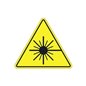 LASER FOSCHI D5-810: ADESIVO PERICOLO RADIAZIONE LASER