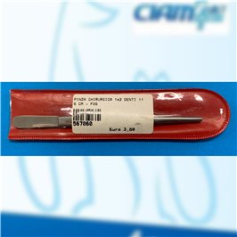 PINZA CHIRURGICA 1 x 2 DENTI 12 CM - FOSCHI