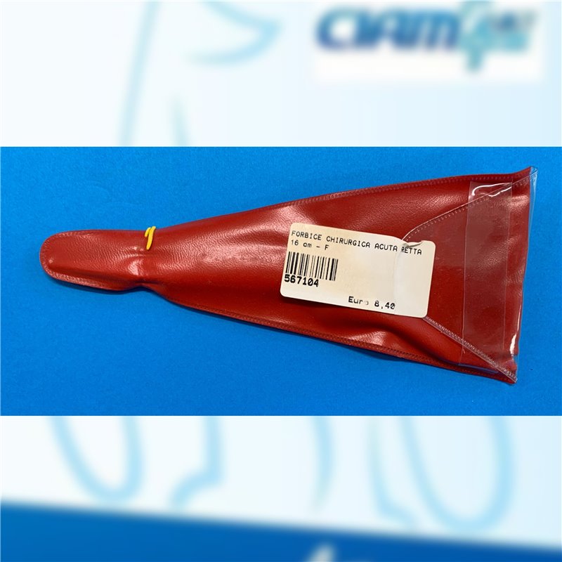 FORBICE CHIRURGICA ACUTA RETTA 16 CM - FOSCHI